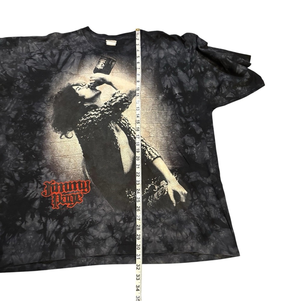 Liquid Blue Jimmy Page All Over Print Shirt Mens XXL AOP Vintage - Picture 9 of 9